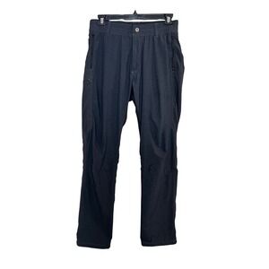 Kuhl Mens Hiking Pants Charcoal 34x32 Articulated Knee Outdoor Cargo Trousers